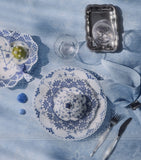 Royal Copenhagen Jacquard Heritage tablecloth 145cm x 320cm, imported from the UK