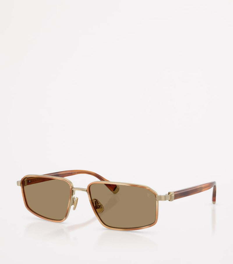 Brunello Cucinelli Rectangle Jarama sunglasses (British brand)