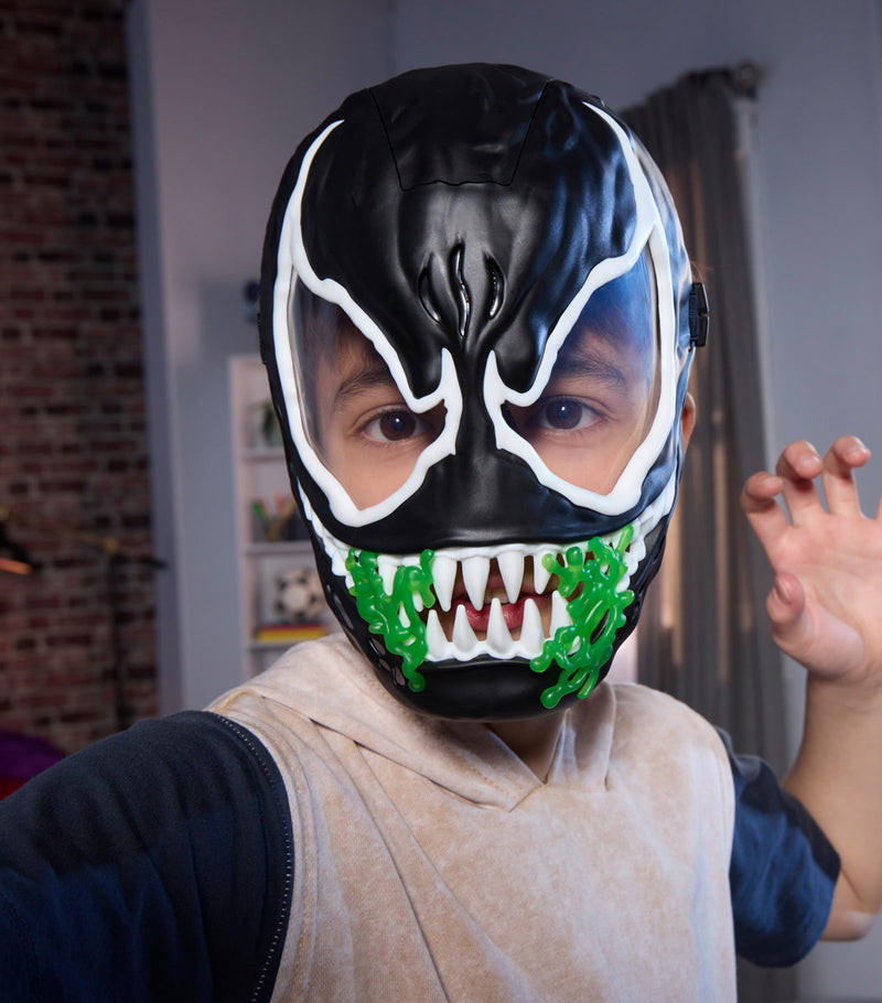 Marvel Spider-Man Venom glow-in-the-dark mask, imported from the UK