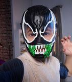 Marvel Spider-Man Venom glow-in-the-dark mask, imported from the UK