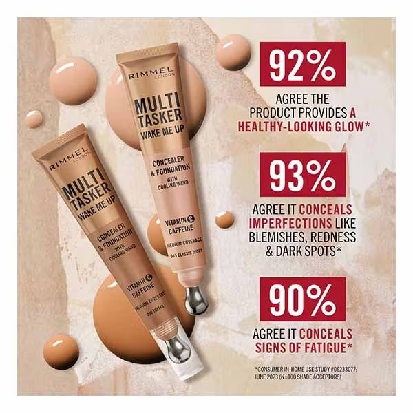 Rimmel Multi Tasker Foundation Classic Beige 20ml, imported from the UK