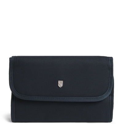 Harrods Barbour Hanging Wash Bag Travel Toiletry Bag- Buy online at McGrocer