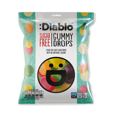 Holland & Barrett Diablo Sugar Free Gummy Drops 75g- Buy online at McGrocer