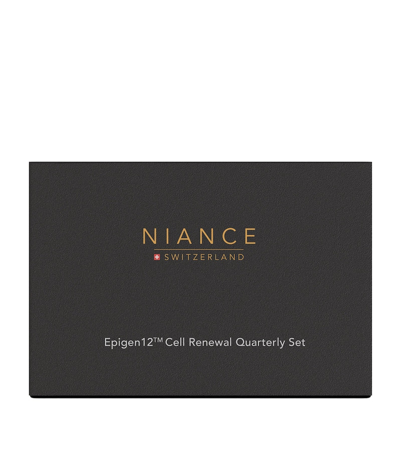 NIANCE SWITZERLAND epigenetic cell renewal supplement quarterly set with 3 x 100g bottles, imported from the UK
