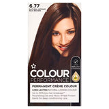 Superdrug Superdrug Colour Performance 6.77 Natural Rich Brown Permanent Hair Dye- Buy online at McGrocer