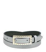 Harrods Chopard Ice Cube Leather Reversible Bracelet 19cm- Buy online at McGrocer