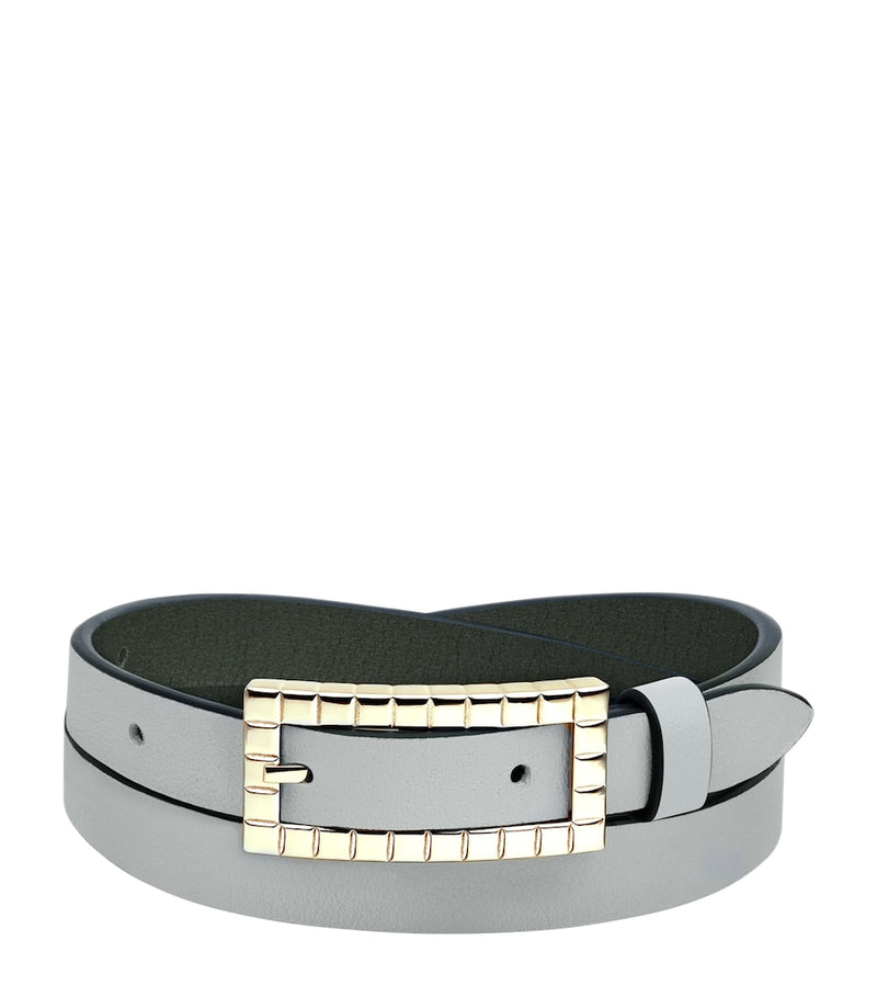Chopard Ice Cube leather reversible bracelet 19cm (British brand)