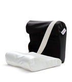 HYOUMANKIND Go Pillow with silk pillowcase 34cm x 32cm, UK version