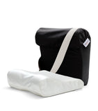 HYOUMANKIND Go Pillow with silk pillowcase 34cm x 32cm, UK version