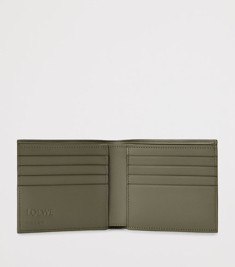 LOEWE bifold wallet in shiny nappa calfskin (British brand)