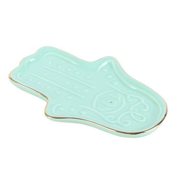 Something Different Hamsa Hand Incense Holder 10x15cm (British brand)