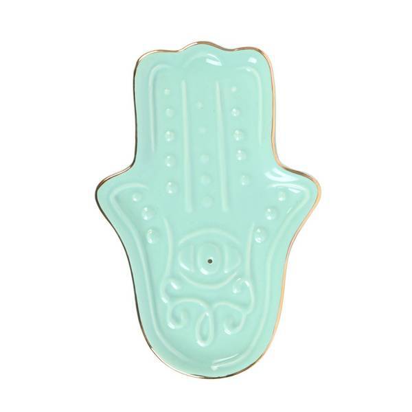 Something Different Hamsa Hand Incense Holder 10x15cm (British brand)