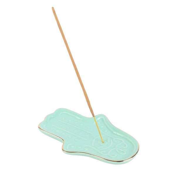 Something Different Hamsa Hand Incense Holder 10x15cm (British brand)