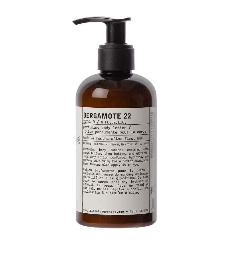 Le Labo Bergamote 22 body lotion 237ml, imported from the UK