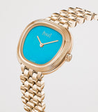 Piaget watch rose gold and turquoise 29mm - British product