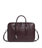 Bottega Veneta Intrecciato Getaway Briefcase calfskin leather (British brand)