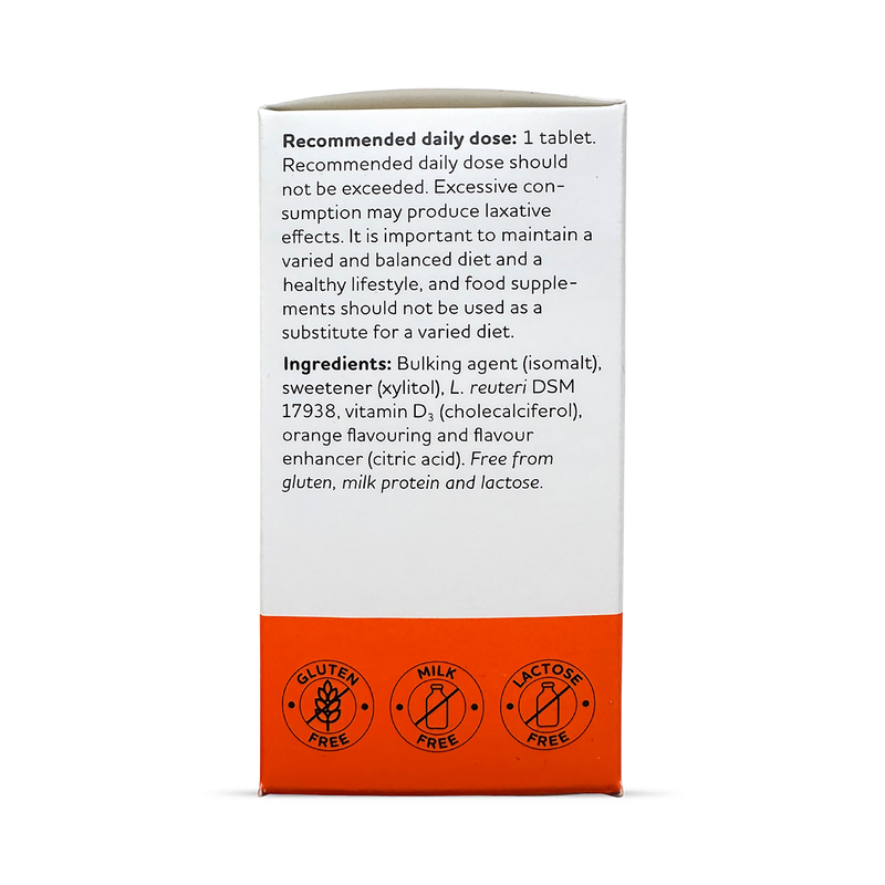 BioGaia Protectis D+ probiotic vitamin D tablets 90 count (British brand)