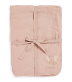Donsje Muslin Embroidered Ploekie Baby Blanket - British product