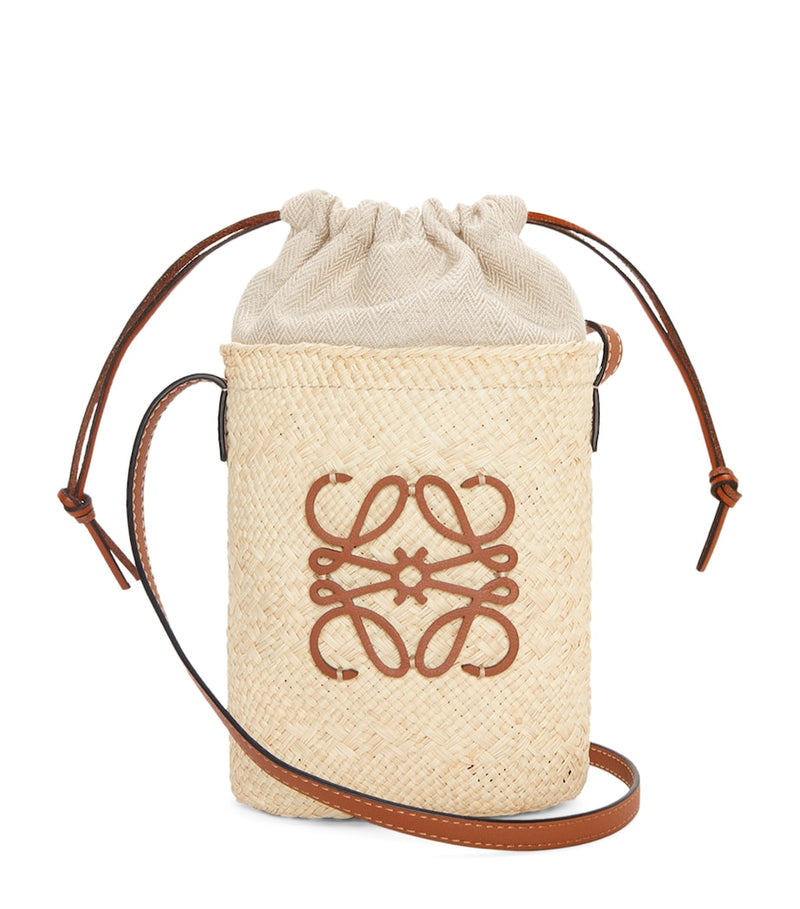 LOEWE Paula's Ibiza straw bucket bag, UK version