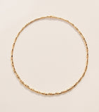 Anita Ko 18k yellow gold bamboo choker 40.5cm, UK version