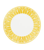 Christofle porcelain dinner plate Malmaison Riviera 27cm, imported from the UK