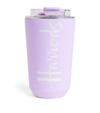 Harrods logo travel cup approximately 15cm tall, UK version