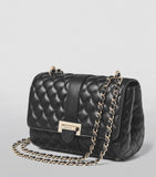 Aspinal of London Lottie leather shoulder bag, imported from the UK