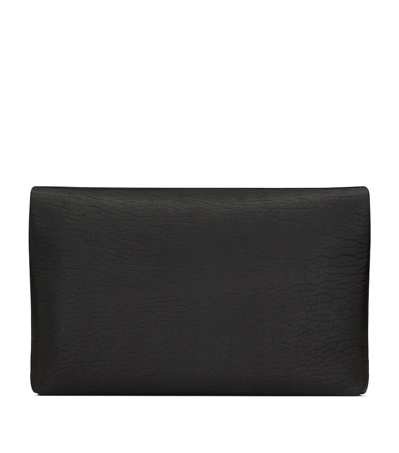 Saint Laurent Cassandre envelope pouch lambskin leather - British product