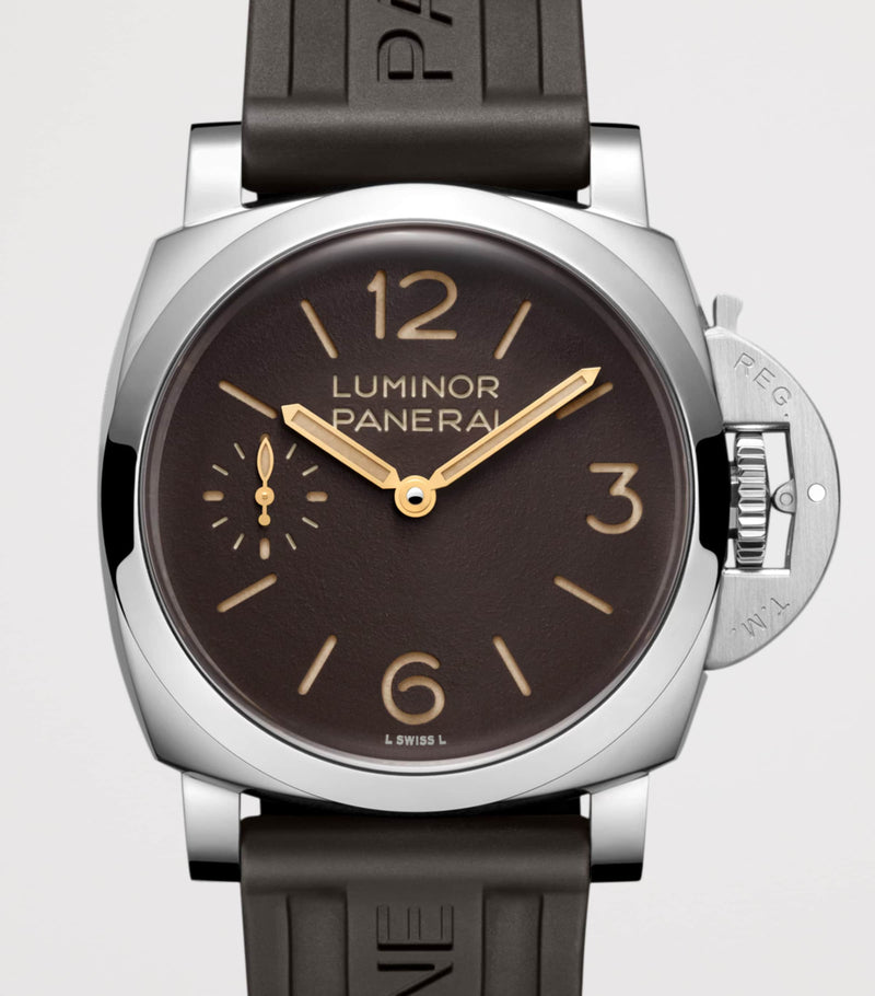 Panerai Luminor Tre Giorni stainless steel watch 44mm, UK version