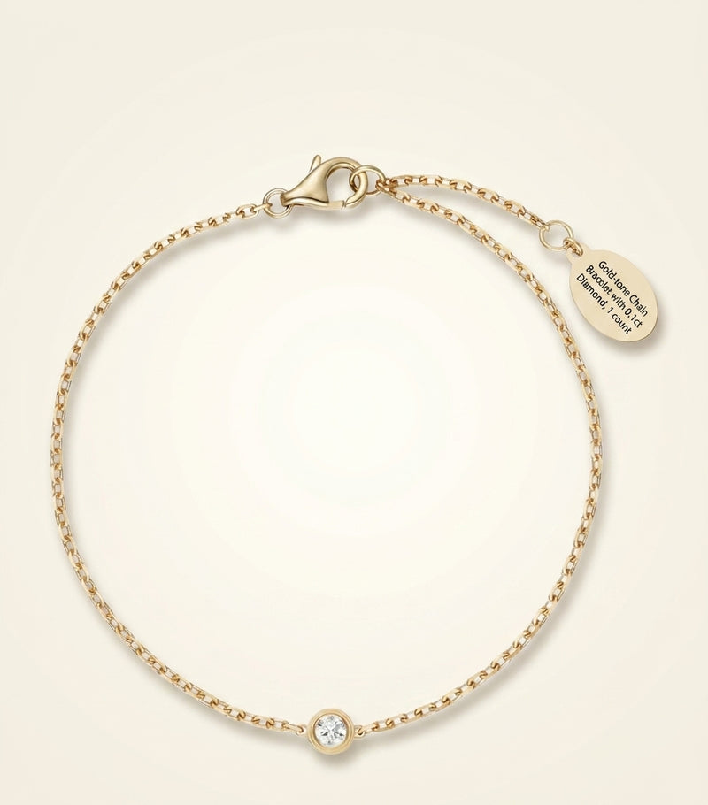 Cartier d'Amour yellow gold diamond bracelet, UK version