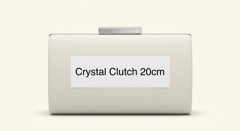 Alexander McQueen crystal skull four-ring clutch bag (British brand)