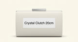 Alexander McQueen crystal skull four-ring clutch bag (British brand)
