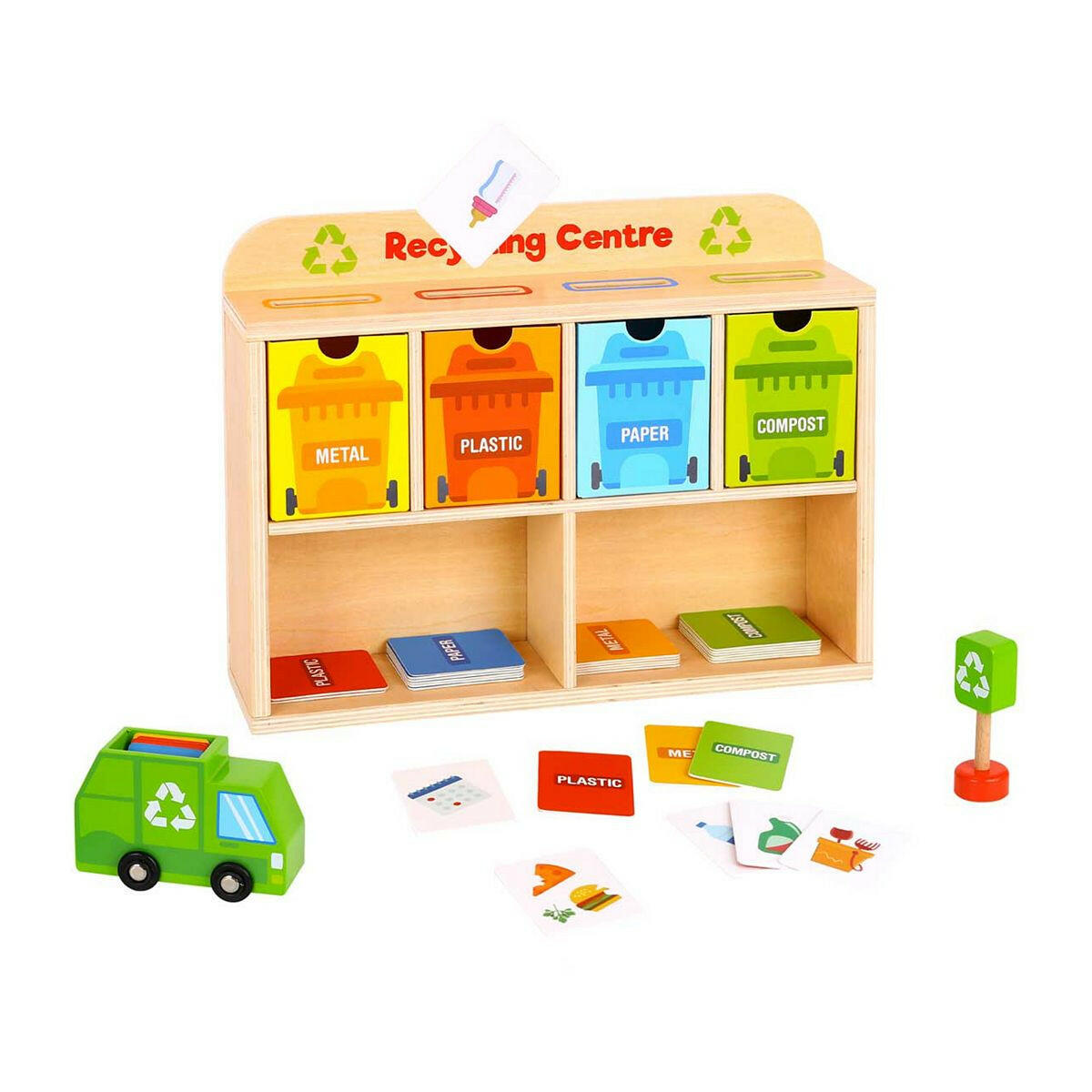 Tooky Toy Wooden Recycling Centre Toys & Kid's Zone Boots