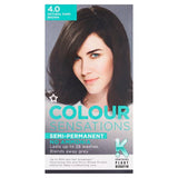 Superdrug Superdrug Sensations Dark Brown 4.0 Permanent Hair Dye- Buy online at McGrocer