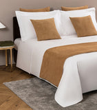 Frette luxury suede cushion cover 65cm - British product