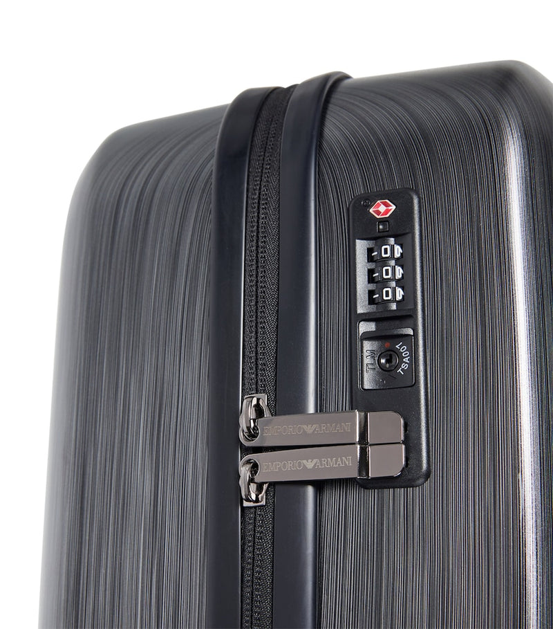 Emporio Armani logo cabin suitcase 56cm - British product