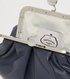 Weekend Max Mara Pasticcino small leather clutch bag, UK version