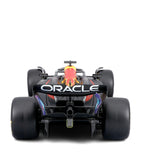 Bburago Red Bull RB20 1:24 model Max Verstappen helmet - British product