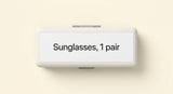 Prada PR16WS acetate sunglasses 53mm with irregular frame, UK version