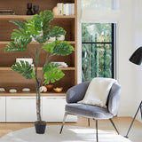 Livingandhome Artificial Monstera Deliciosa Tree 155cm, UK version