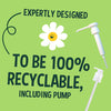 Aluminium Refillable Bottle with Pump 450ml