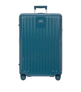 Hardwearing Recycled Polycarbonate Spinner Suitcase in Marine Hue