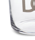 Dolce&Gabbana DG Logo glasses set of 2 with silver rim - British product