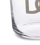 Dolce&Gabbana DG Logo glasses set of 2 with silver rim - British product