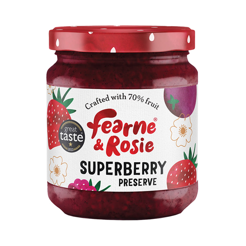 Fearne & Rosie Superberry Jam 310g - British product