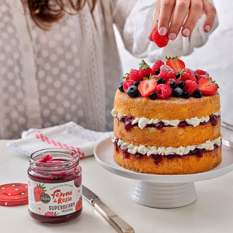 Fearne & Rosie Superberry Jam 310g - British product