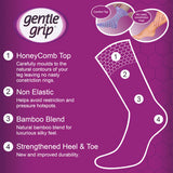 Gentle Grip Bamboo socks 6 pack non elastic, UK version