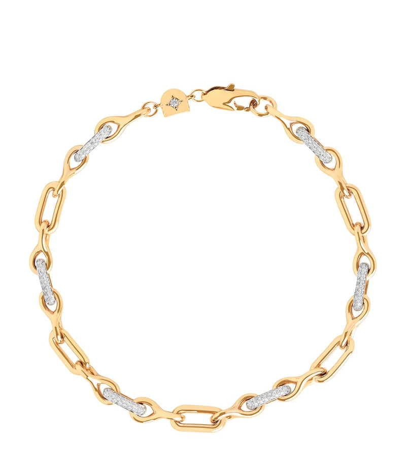 Astrid & Miyu Pavé chain link bracelet - British product