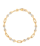 Astrid & Miyu Pavé chain link bracelet - British product
