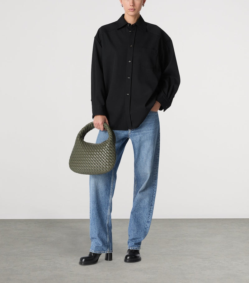 Bottega Veneta small leather Veneta shoulder bag (British brand)
